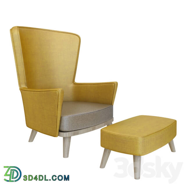 Arm chair - sofa pouf