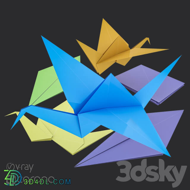 Other decorative objects - Origami Crane