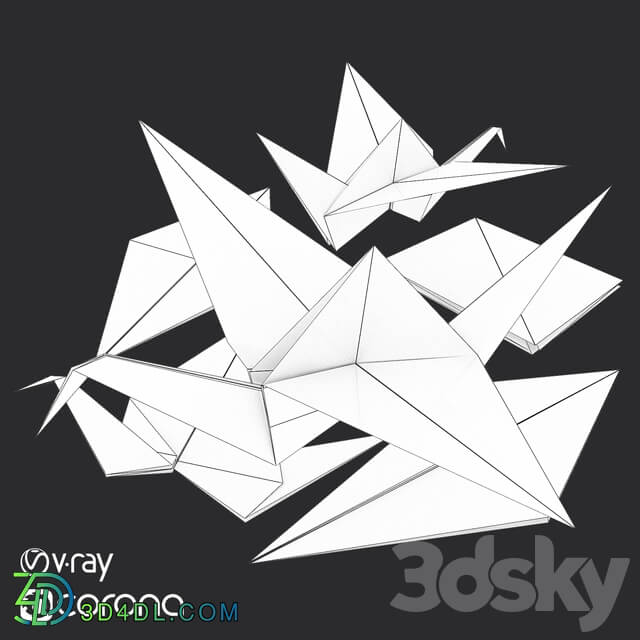 Other decorative objects - Origami Crane