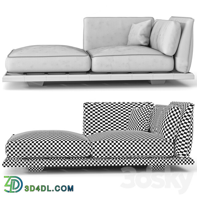 Sofa - Mozaix Lounger. Royal Botania.