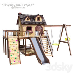 Playground - _OM_ Children_s game complex _Bambi DELUXE_ 