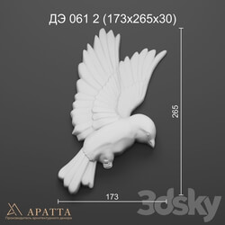 Decorative plaster - Aratta DE 061 2 _173x265x30_ 