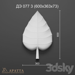 Decorative plaster - Aratta DE 077 3 _600х363х73_ 