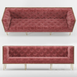 Sofa - modern chesterfield tufted sofa01 