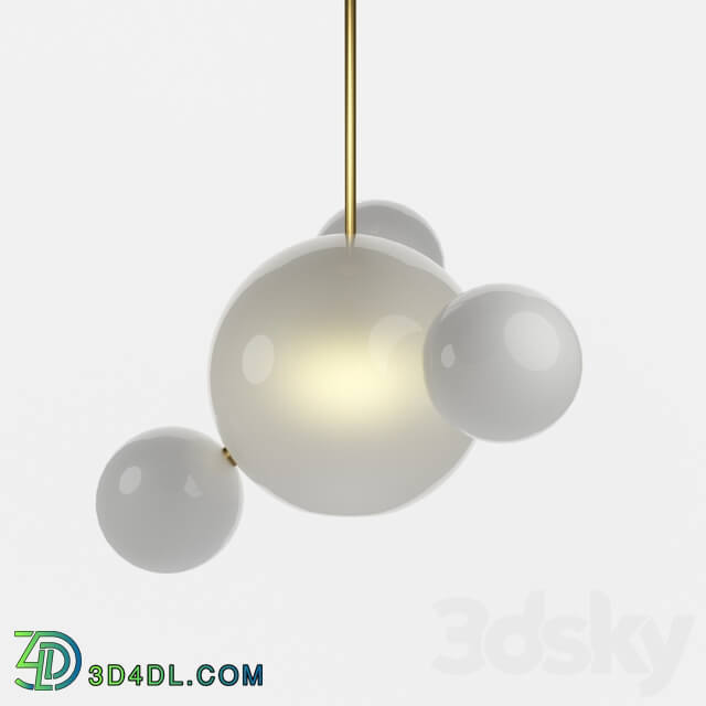 Chandelier - Bolle Milk 4 40.2212