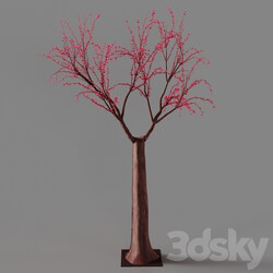 Other decorative objects - OSAKA red artificial cherry tree 