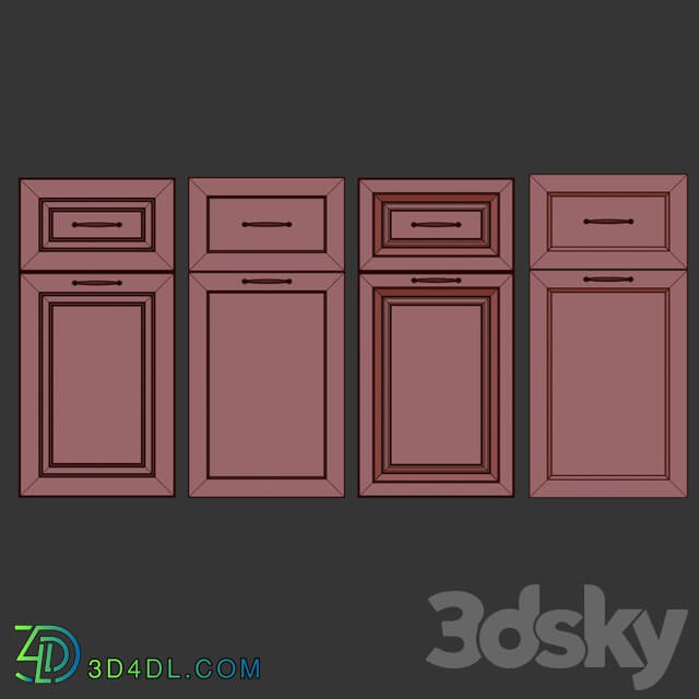 Kitchen - Cabinet Doors Collection. 1