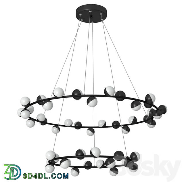 Chandelier - Arte Lamp Dexter A3619 Sp-48 Bk Om