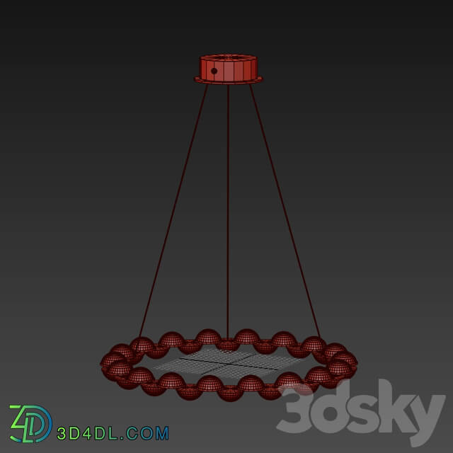 Chandelier - Led chandelier lamp 01