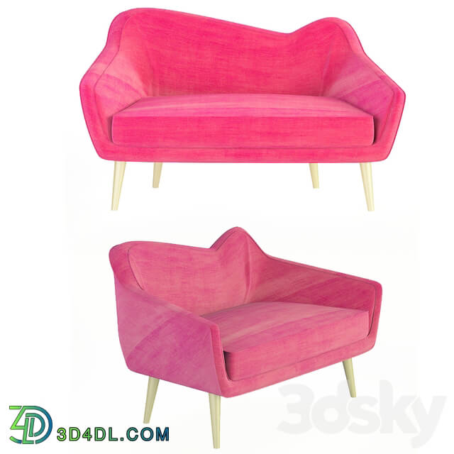 Sofa - Hayworth TWIN SEAT sofa