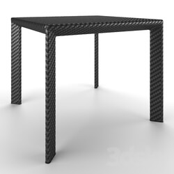 Table - Point - Angul Square Dining Table 