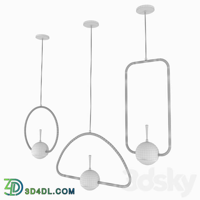 Chandelier - Suspendet series TOLLO GOLD - ABC - LAMP