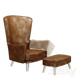 Arm chair - leather sofa 1 