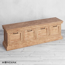 Sideboard _ Chest of drawer - OM TV console Replica 4 sections Moonzana 