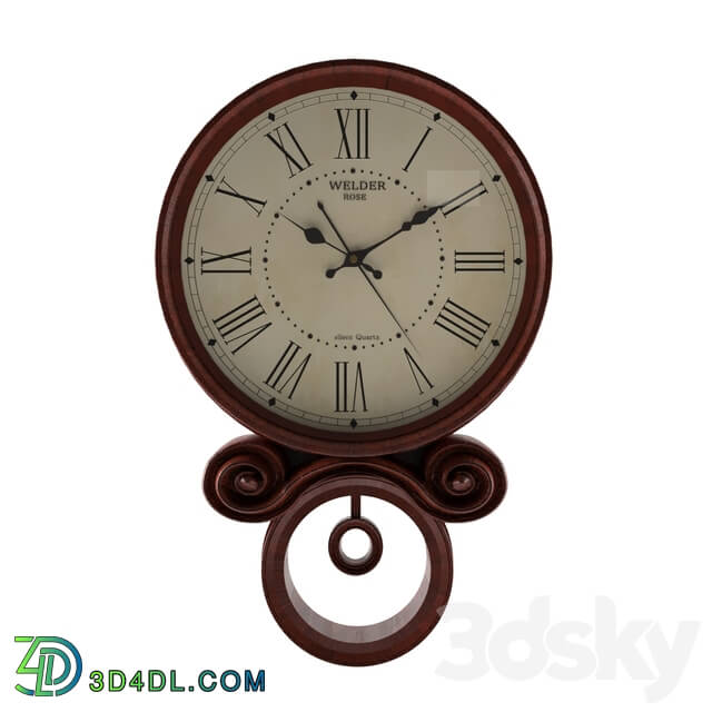 Watches _ Clocks - welder rose clock