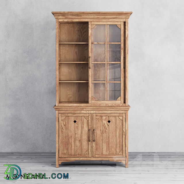 Wardrobe _ Display cabinets - OM Library Resident 2 sections Moonzana