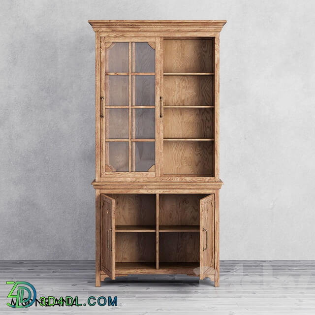 Wardrobe _ Display cabinets - OM Library Resident 2 sections Moonzana