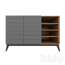 Sideboard _ Chest of drawer - Pyramid Cabinet Console _ Middle 