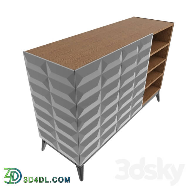 Sideboard _ Chest of drawer - Pyramid Cabinet Console _ Middle