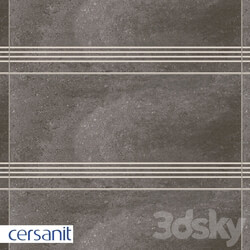 Tile - Cersanit Lofthouse step dark gray 29.7x59.8 LS4O406 