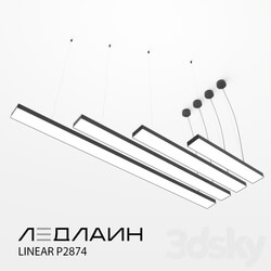 Technical lighting - Pendant lamp LINEAR P2874 _ LEDLINE 