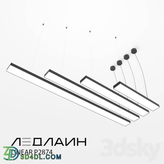 Technical lighting - Pendant lamp LINEAR P2874 _ LEDLINE