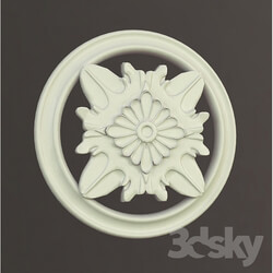 Decorative plaster - Flower Decor 