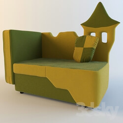 Sofa - Kid_s sofa _Castle_ 