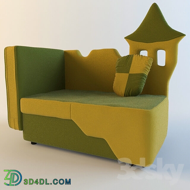 Sofa - Kid_s sofa _Castle_