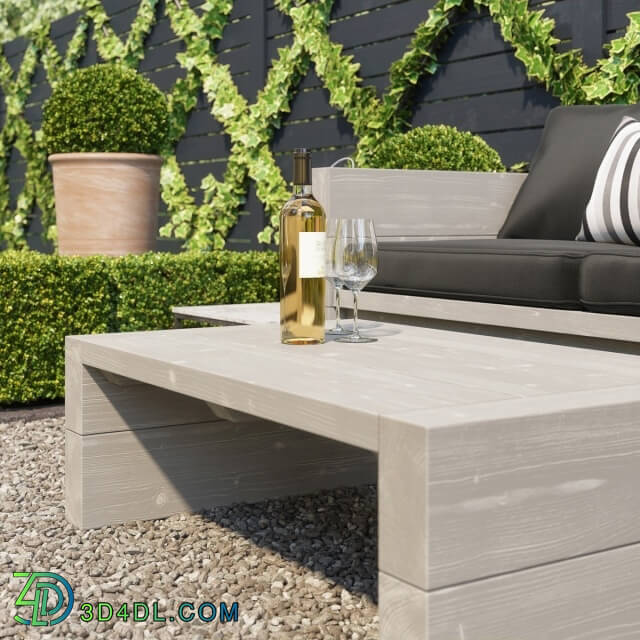 Other architectural elements - Garden seating area