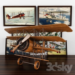 Other decorative objects - Figurine Airplane 