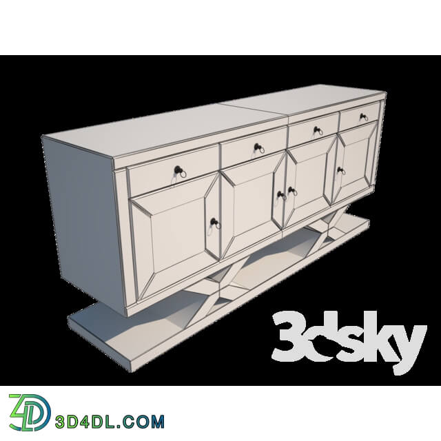 Sideboard _ Chest of drawer - Montreal Accent Cabinet