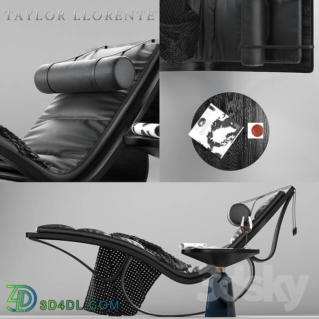 Arm chair - R1000 SCULPTURAL CHAISE LONGUE