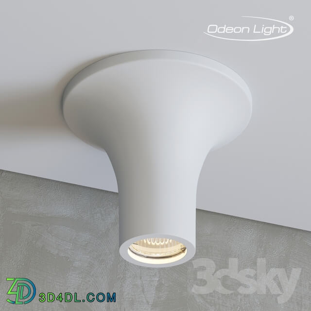 Spot light - Ceiling surface-mounted lamp ODEON LIGHT 3552 _ 1C GIPS