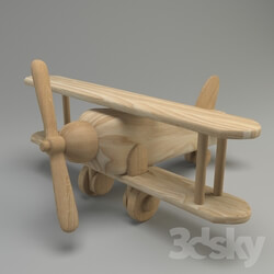 Toy - Wooden plane 