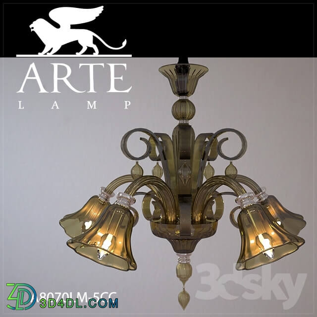 Ceiling light - Chandelier ArteLamp A8070LM-5CC