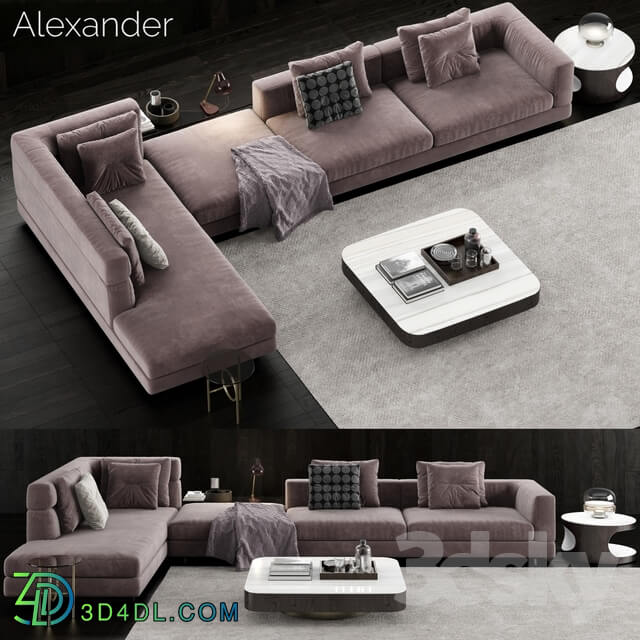 Sofa - Minotti Alexander Sofa 2