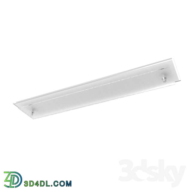 Ceiling light - 94451 Light-emitting diode set-up ceiling. PRIOLA_ 2x4_5W _LED__ 450X90_ steel_ white _ structural