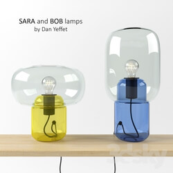 Table lamp - Sara and Bob Lamps by Dan Yeffet 