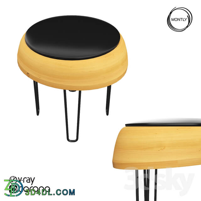 Chair - OM stool REN by Montly