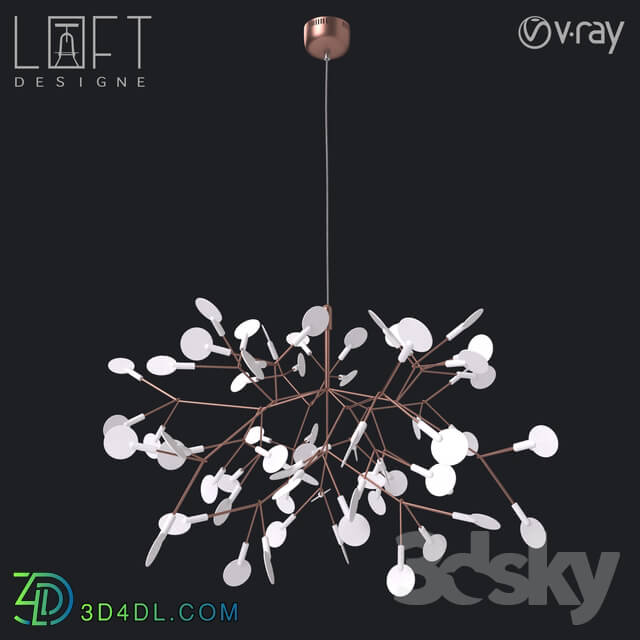 Ceiling light - Pendant lamp LoftDesigne 7880 model