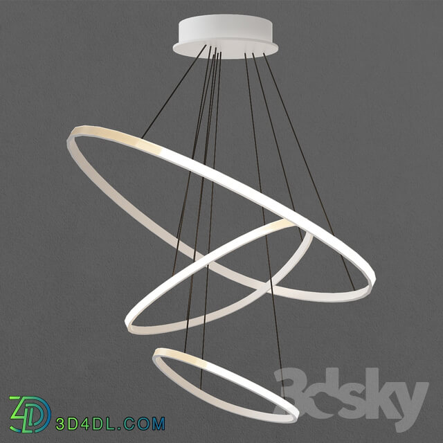 Ceiling light - Modern led chandelier ring luster