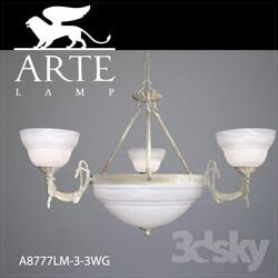 Ceiling light - Chandelier ARTE LAMP A8777LM-3-3WG 