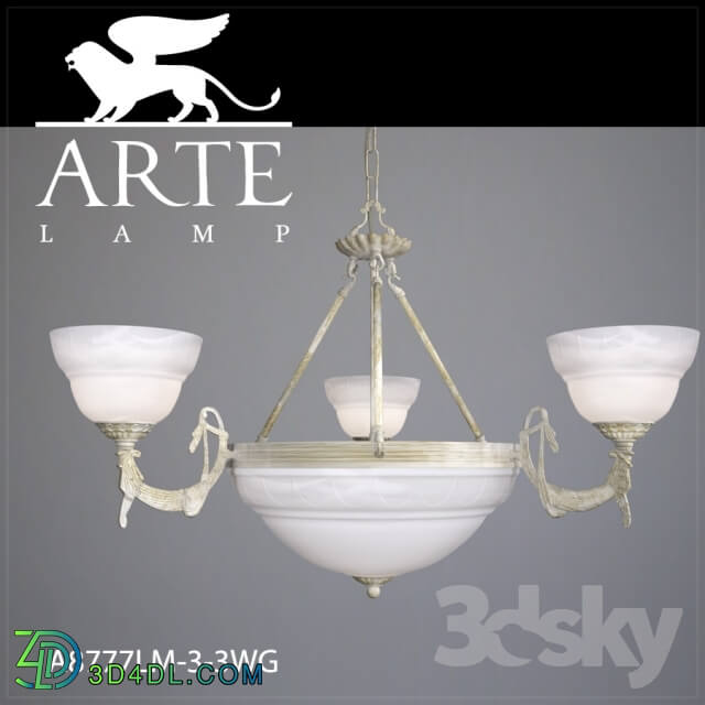 Ceiling light - Chandelier ARTE LAMP A8777LM-3-3WG