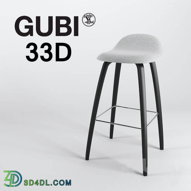 Chair - GUBI 33D Fully Upholstered Hallingdal