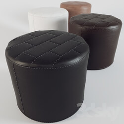 Other soft seating - Poof with decorative tie _quot_brick_quot_ 