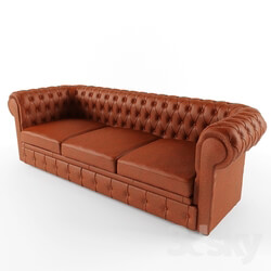 Sofa - Sofa Classic _leather_ 