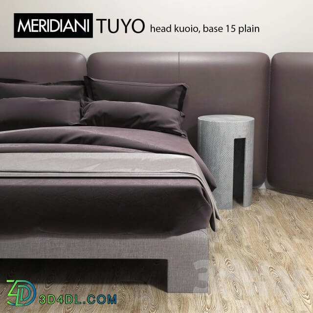 Bed - MERIDIANI TUYO head kuoio