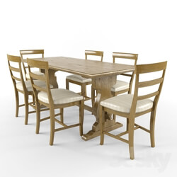 Table _ Chair - fration table 