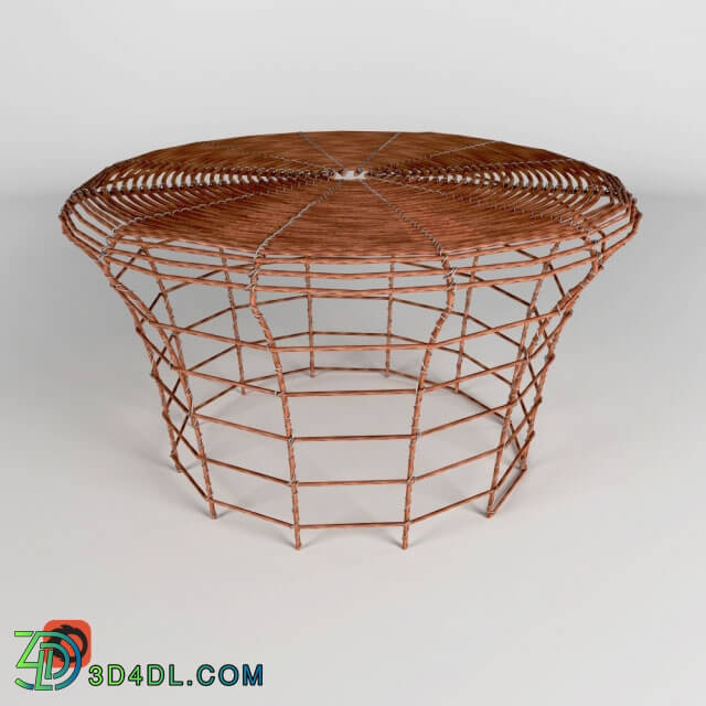 Chair - Wicker stool